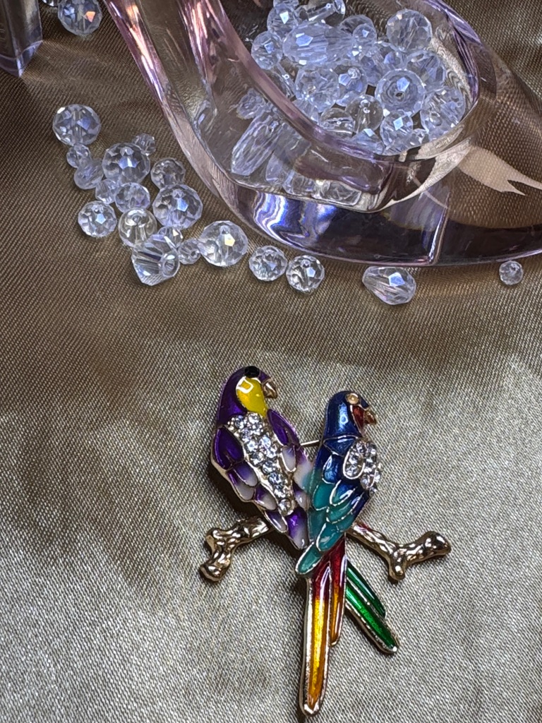 Multicolor Parrot Brooch - Women Jewelry Brooches